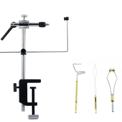 Rotary Fly Tying Handy Vise Tying Tools Set - USA Fish Bait