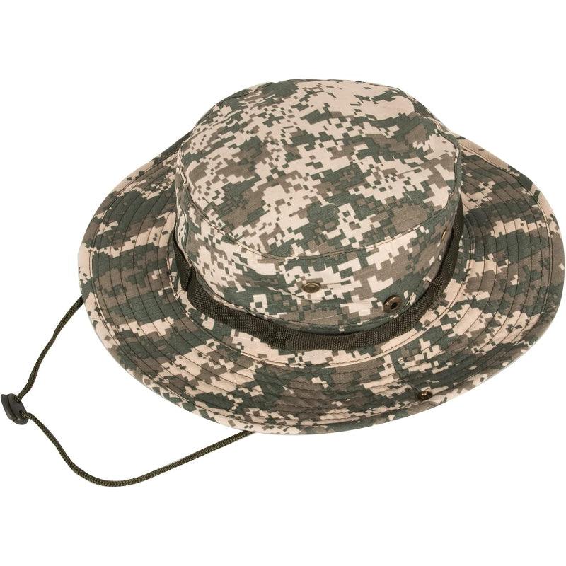 Patterned Foldable Boonie Hat-USA Fish Bait
