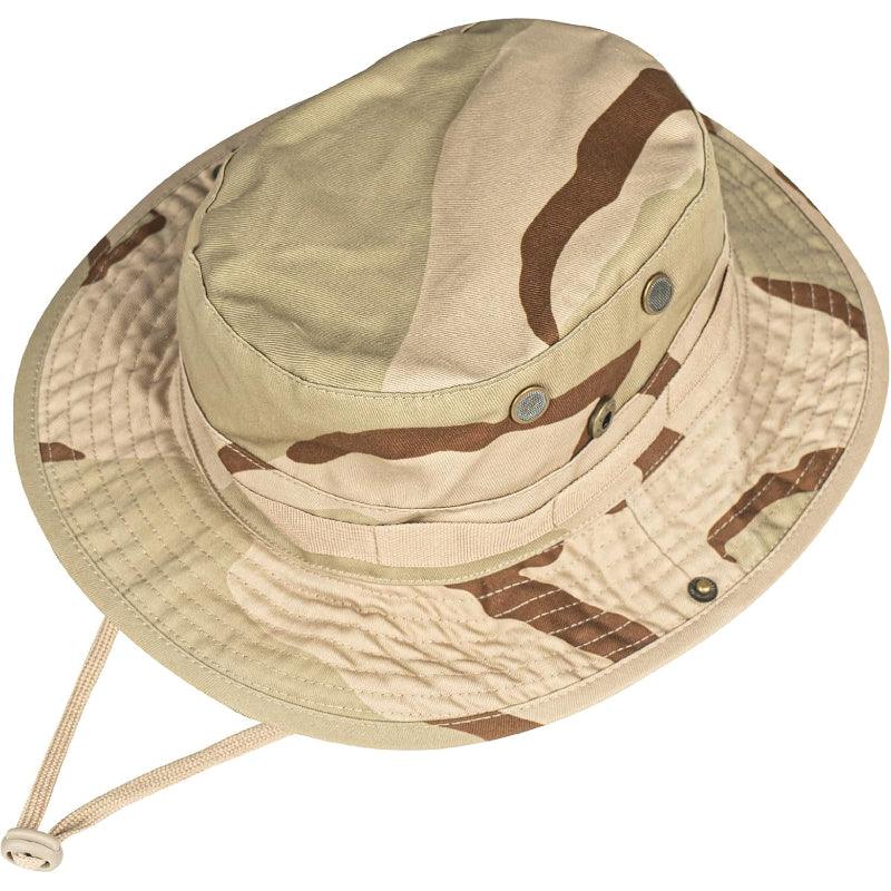 Patterned Foldable Boonie Hat-USA Fish Bait