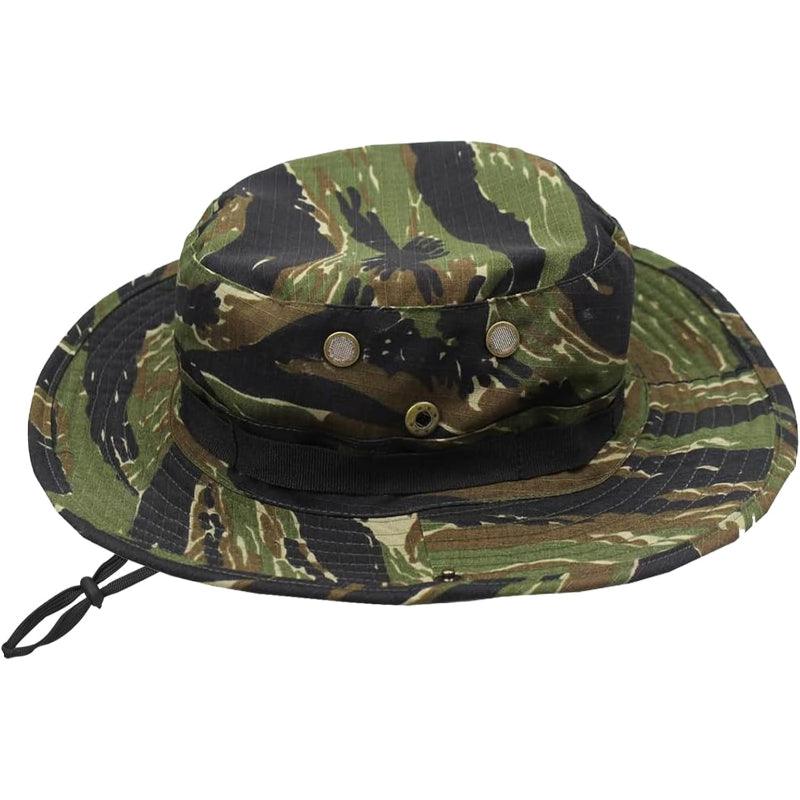 Patterned Foldable Boonie Hat-USA Fish Bait