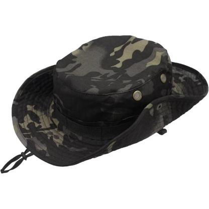 Patterned Foldable Boonie Hat - USA Fish Bait