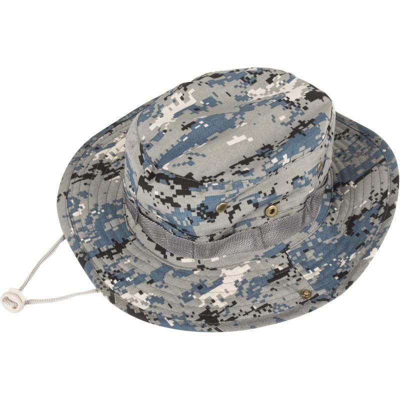 Patterned Foldable Boonie Hat-USA Fish Bait