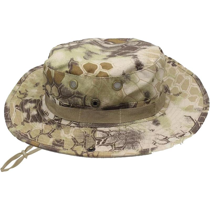 Patterned Foldable Boonie Hat-USA Fish Bait