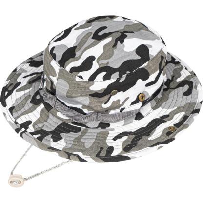 Patterned Foldable Boonie Hat - USA Fish Bait