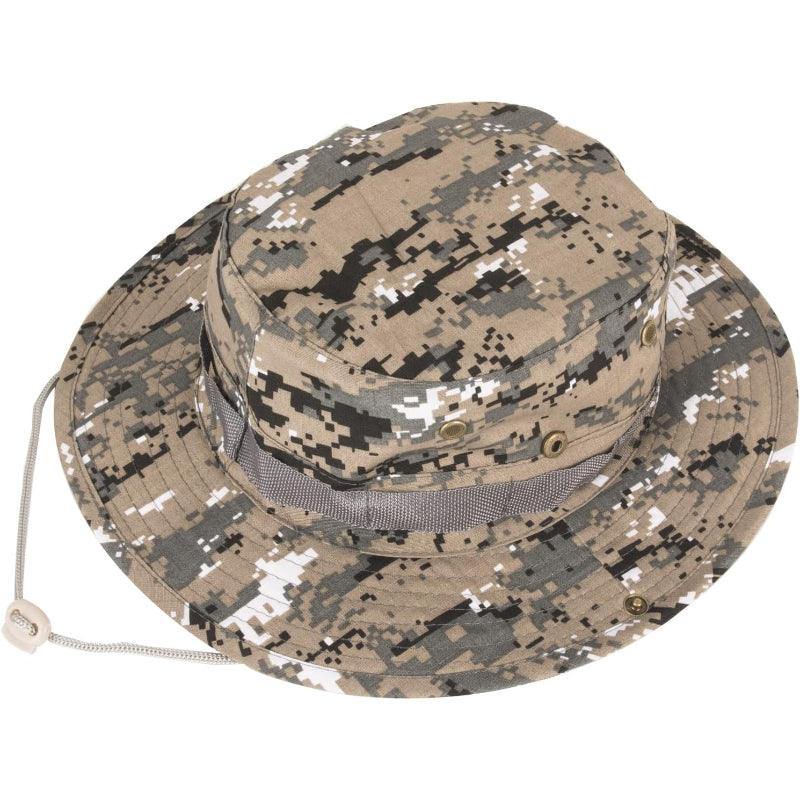 Patterned Foldable Boonie Hat-USA Fish Bait
