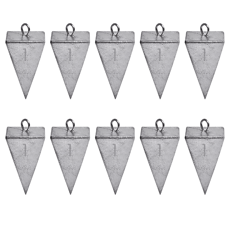 Pyramid Fishing Sinkers For Water Fishing Stability-USA Fish Bait