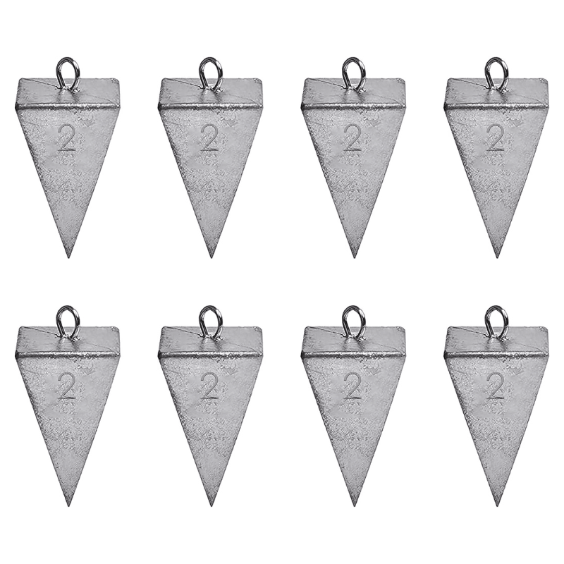 Pyramid Fishing Sinkers For Water Fishing Stability-USA Fish Bait