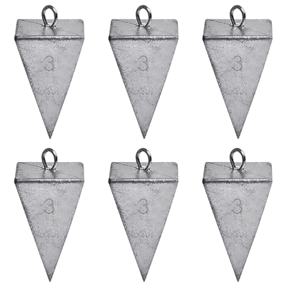 Pyramid Fishing Sinkers For Water Fishing Stability-USA Fish Bait