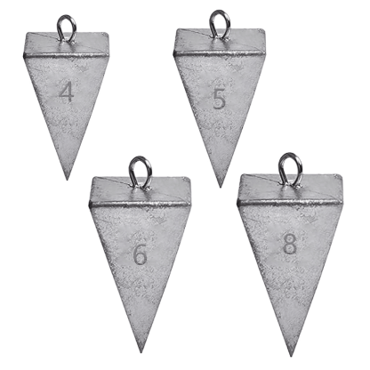 Pyramid Fishing Sinkers For Water Fishing Stability-USA Fish Bait