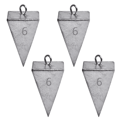 Pyramid Fishing Sinkers For Water Fishing Stability-USA Fish Bait