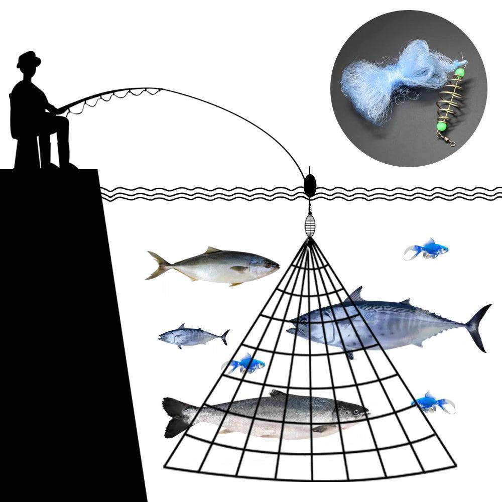 Multi Size Fishing Net Trap - USA Fish Bait