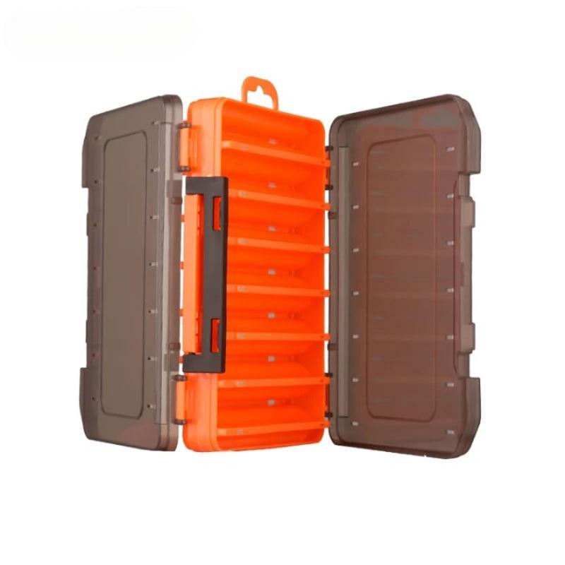 14-Compartment Fishing Tackle Box-USA Fish Bait