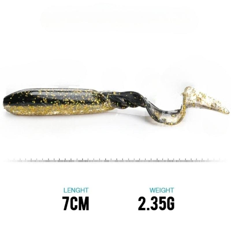 Jigging Wobbler Worm Lure-USA Fish Bait