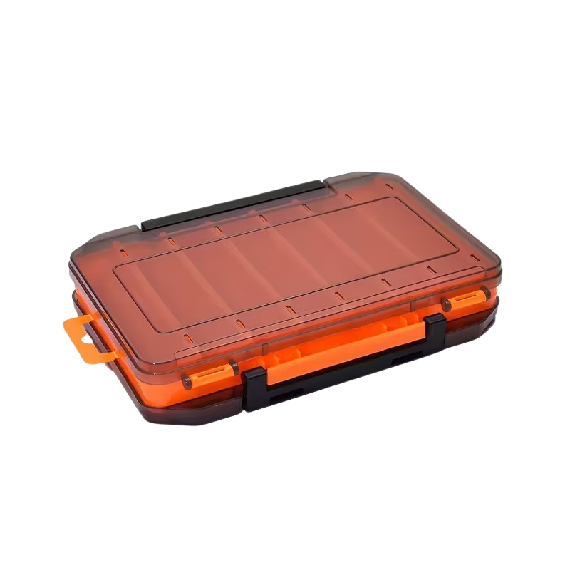 Double-Sided Fishing Tackle Box