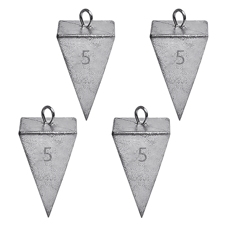 Pyramid Fishing Sinkers For Water Fishing Stability-USA Fish Bait