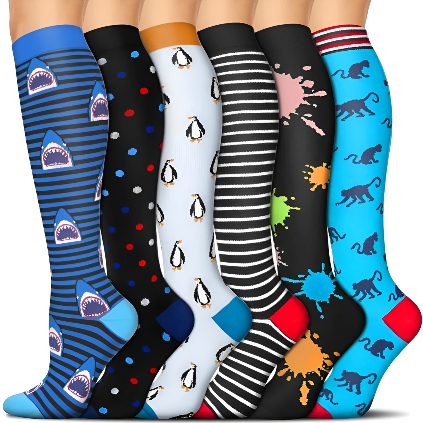Vibrant Compression Socks