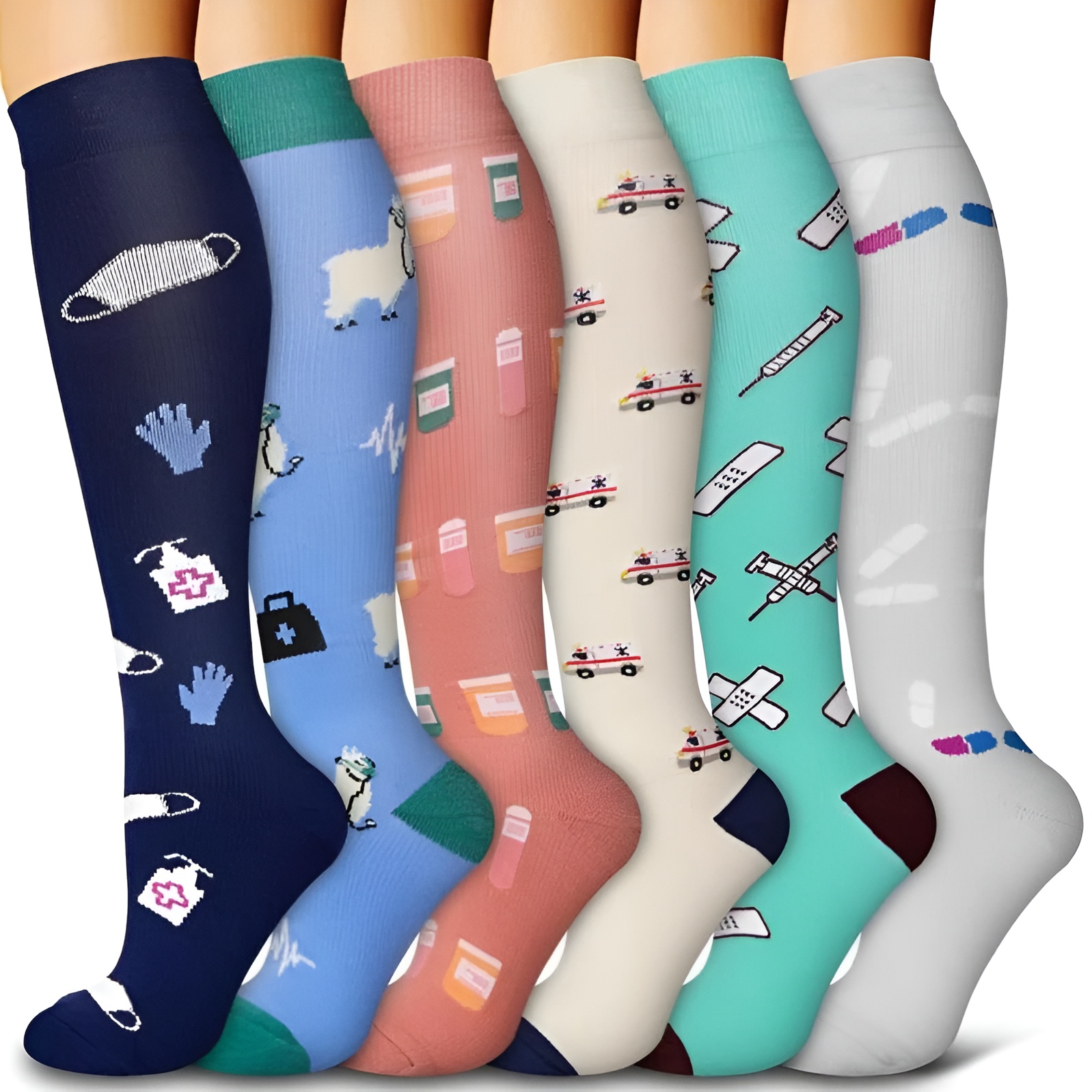 Vibrant Compression Socks