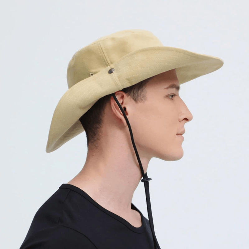 Western Style Cowboy Hat - With Adjustable Strap-USA Fish Bait