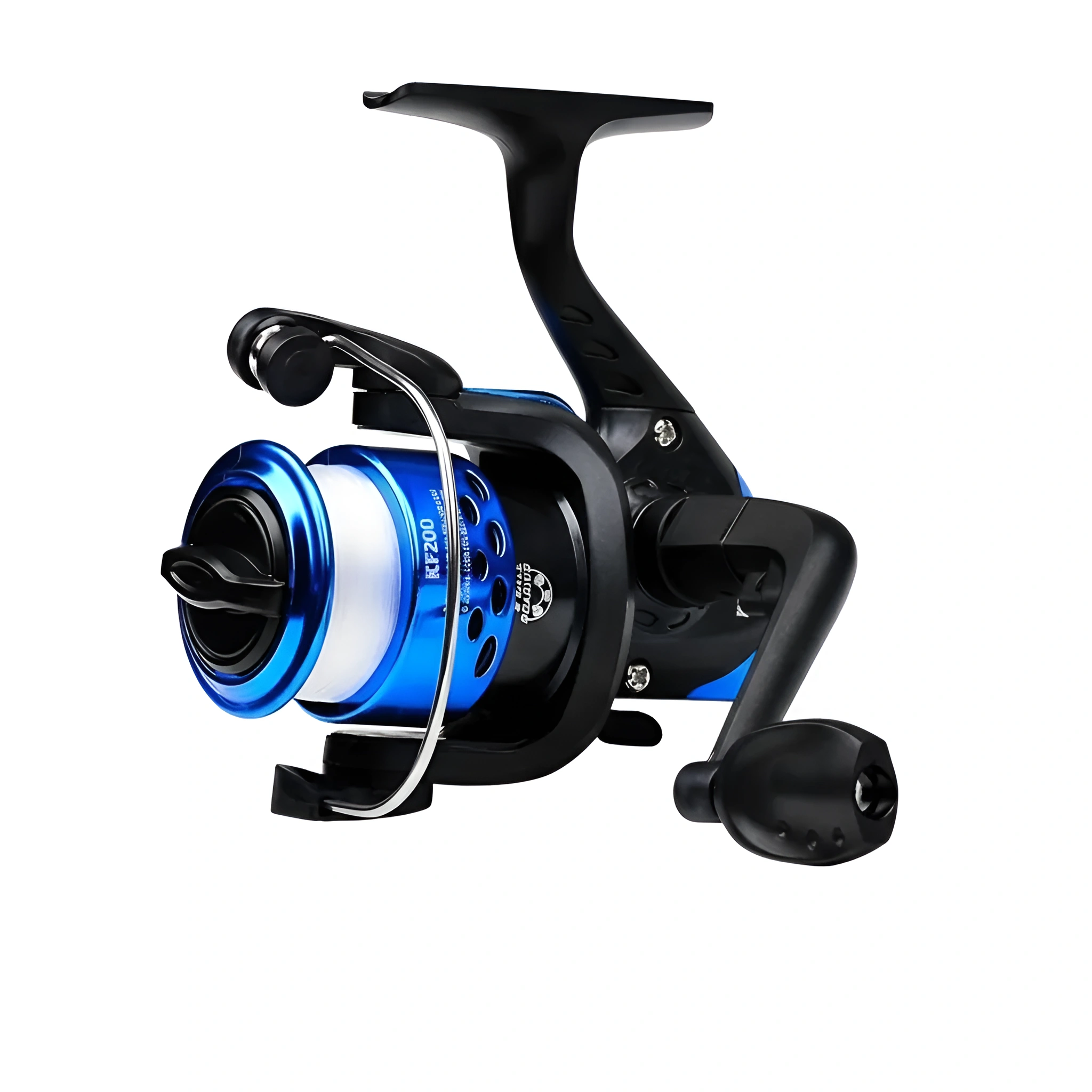 1pc Fishing Reel with a Gear Ratio of 5.2:1, Includes Fishing Line, Suitable for Portable Angling Equipment