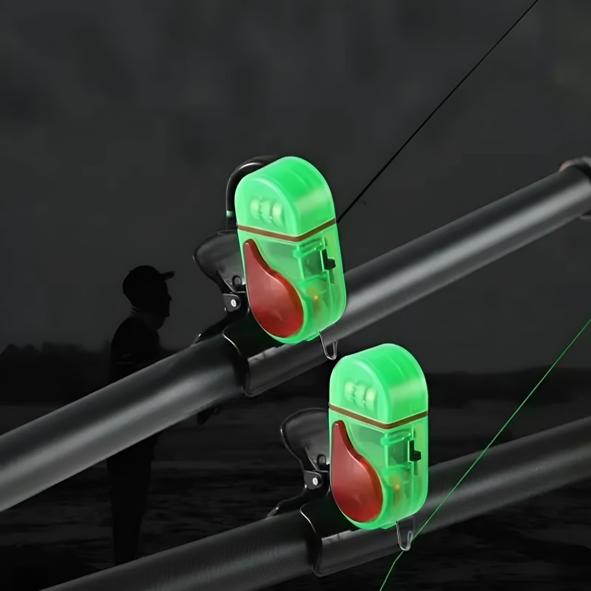 LED Fishing Bite Alarm Indicator For Rod