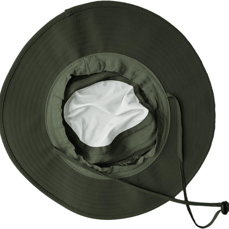 Wide Brim Design Foldable Fishing Hat-USA Fish Bait