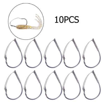 High Carbon Steel Hooks-USA Fish Bait