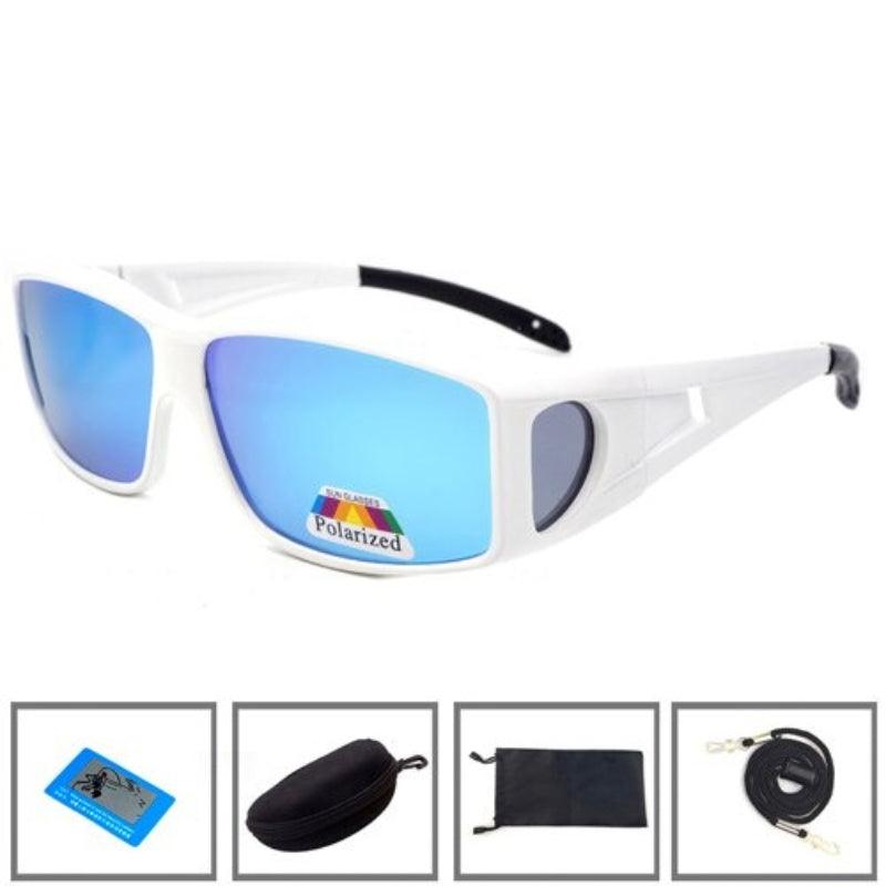Clip-On Polarized Fishing Sunglasses with Coated Lens - USA Fish Bait