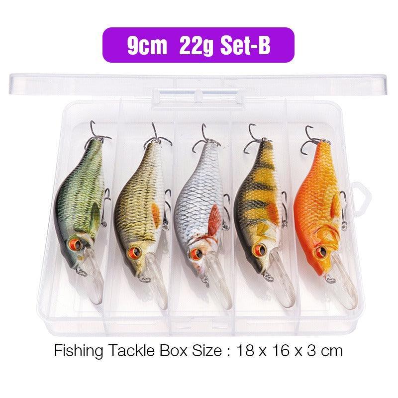 Floating Minnow Wobblers Lure-USA Fish Bait