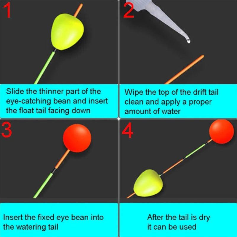 Removable Floating Tail Transmitter-USA Fish Bait