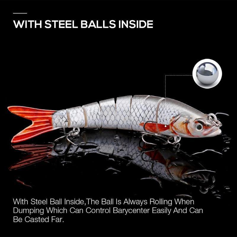 Mix Lifelike Pike Lures-USA Fish Bait