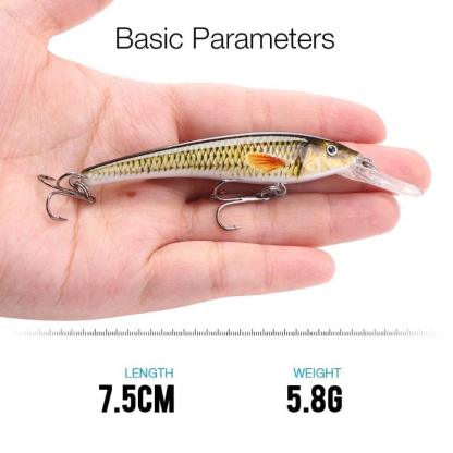 Floating Trout Lure Artificial Bait Kit 75MM 5G - USA Fish Bait