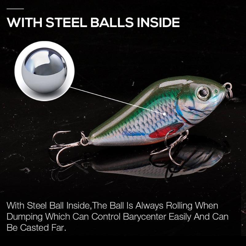 Pike Sinking Wobblers Lure-USA Fish Bait