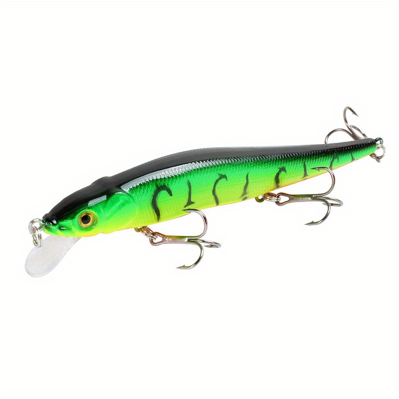 1pc Minnow Fishing Lure Isca Artificial Hard Bait 115mm/ 4.52in /14g Trolling Wobblers on Pike Crankbait Pesca Carp Peche Tackle