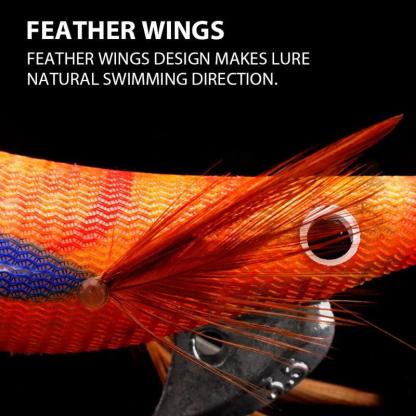 Sinking Squid Fishing Lure-USA Fish Bait