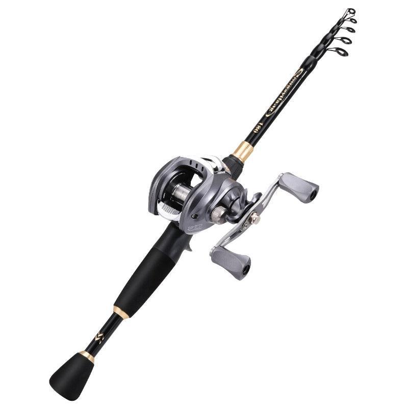 Carbon Baitcasting Rod Reel-USA Fish Bait
