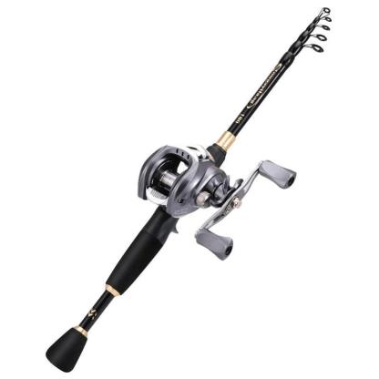 Carbon Baitcasting Rod Reel-USA Fish Bait
