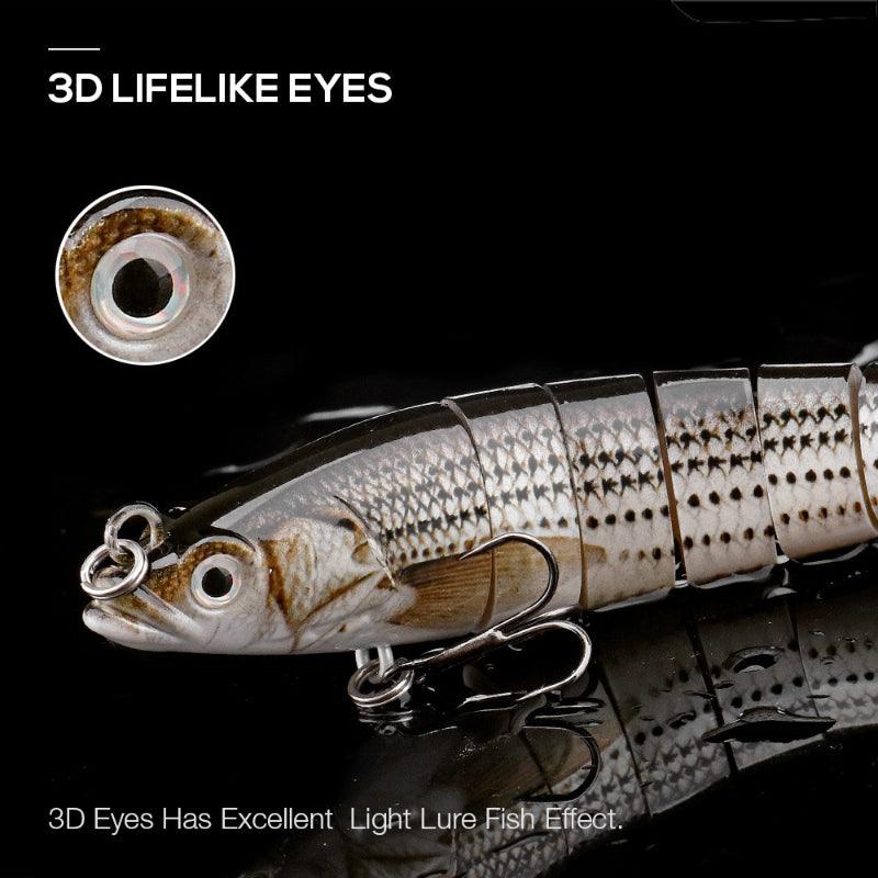 Mix Lifelike Pike Lures-USA Fish Bait