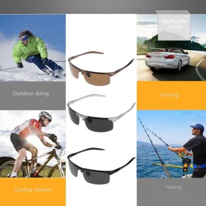 Men Sport Polarized Glasses-USA Fish Bait
