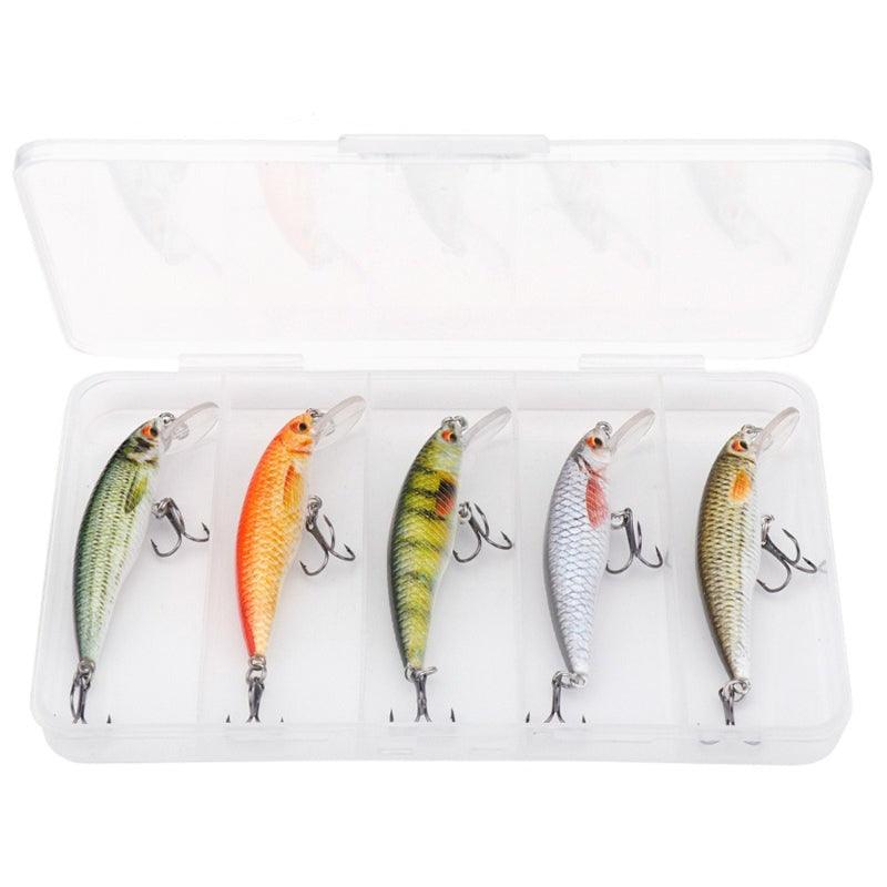 7CM 6.7G Pike Fishing Floating Minnow Wobblers - USA Fish Bait