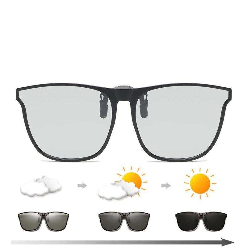 Flip Up Fishing Sunglasses-USA Fish Bait