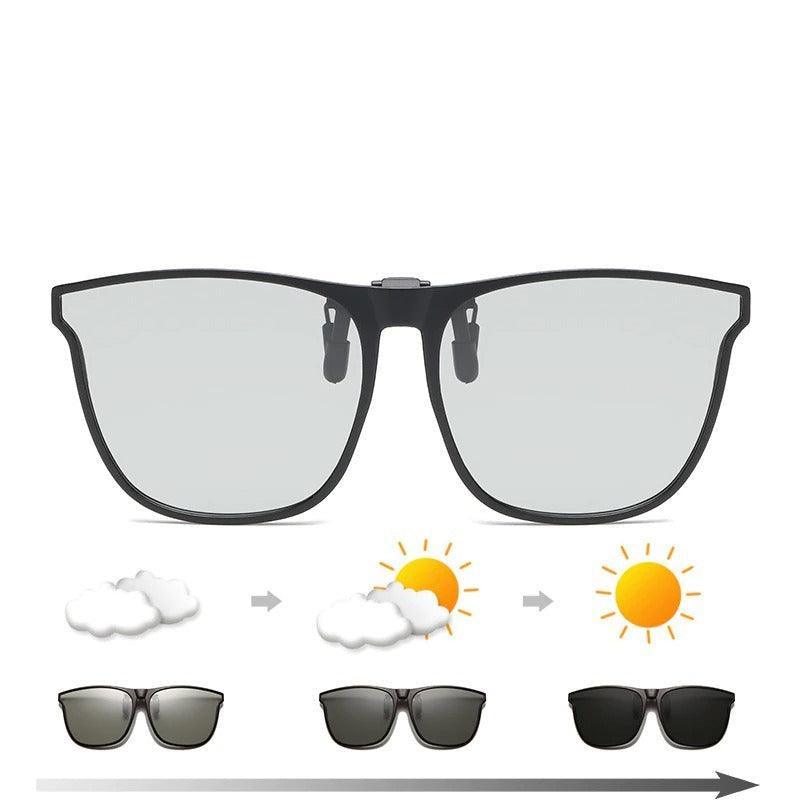 Flip Up Fishing Sunglasses-USA Fish Bait