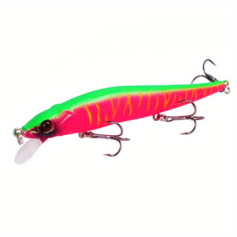 1pc Minnow Fishing Lure Isca Artificial Hard Bait 115mm/ 4.52in /14g Trolling Wobblers on Pike Crankbait Pesca Carp Peche Tackle
