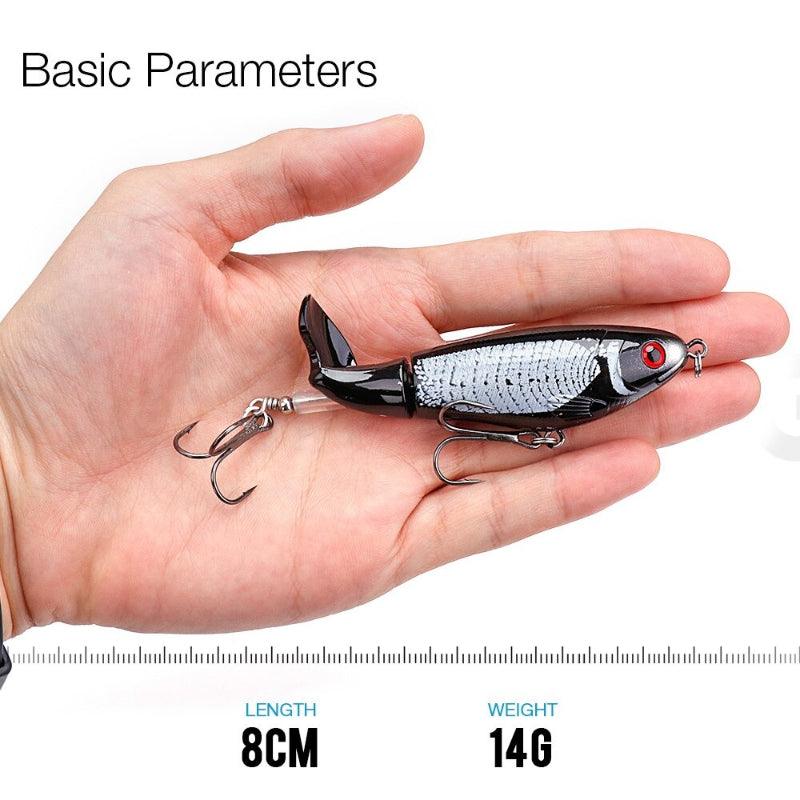 Topwater Popper Fishing Lures-USA Fish Bait