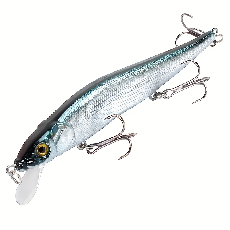 1pc Minnow Fishing Lure Isca Artificial Hard Bait 115mm/ 4.52in /14g Trolling Wobblers on Pike Crankbait Pesca Carp Peche Tackle