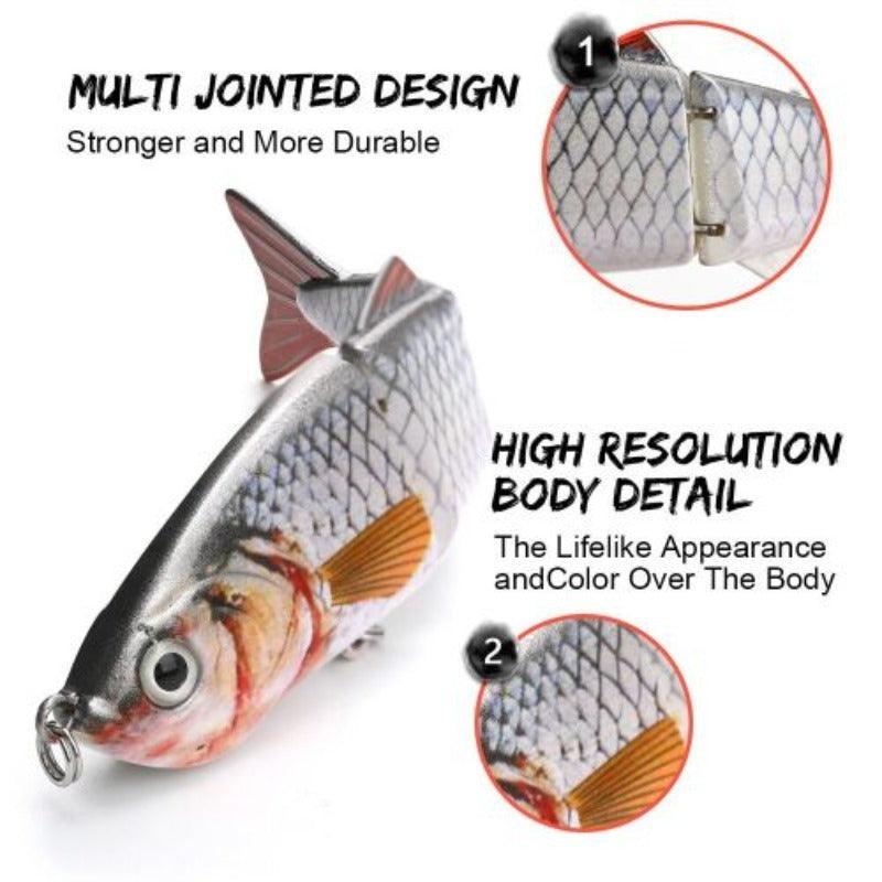 Swimbait Sinking Wobblers Lures-USA Fish Bait