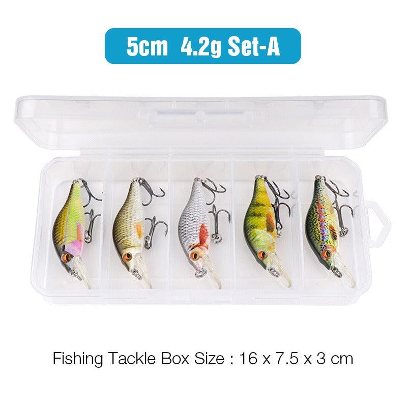 Floating Minnow Wobblers Lure-USA Fish Bait