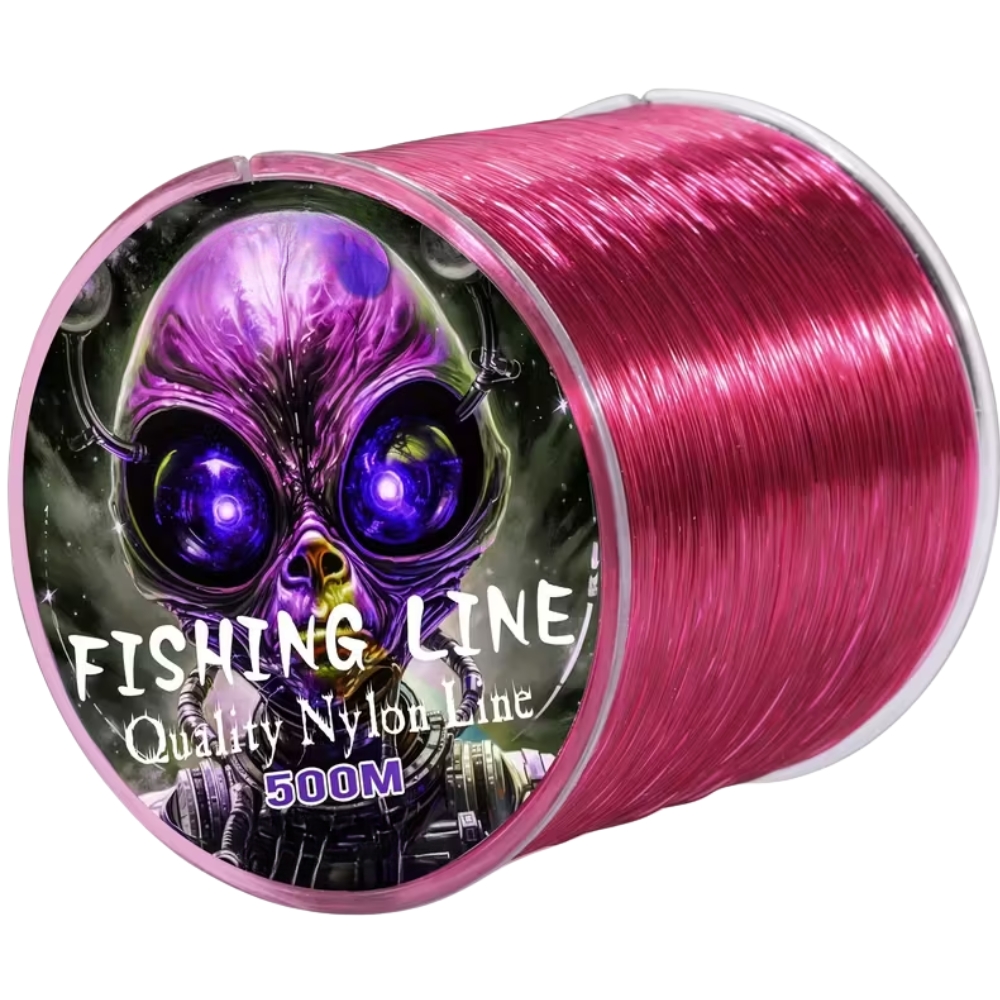 Fishing Line 500 Meters/547 Yards Nylon Fishing Line 7-38 Pounds Abrasion-Resistant Nylon Single Weave Line for Fishing Supplies