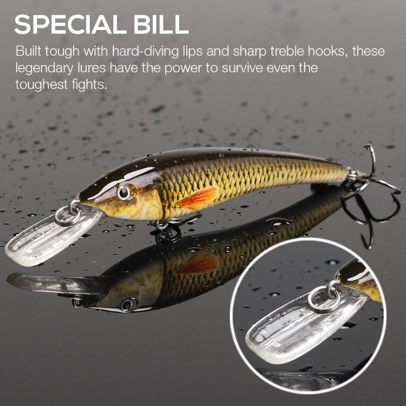Floating Trout Lure Artificial Bait Kit 75MM 5G - USA Fish Bait