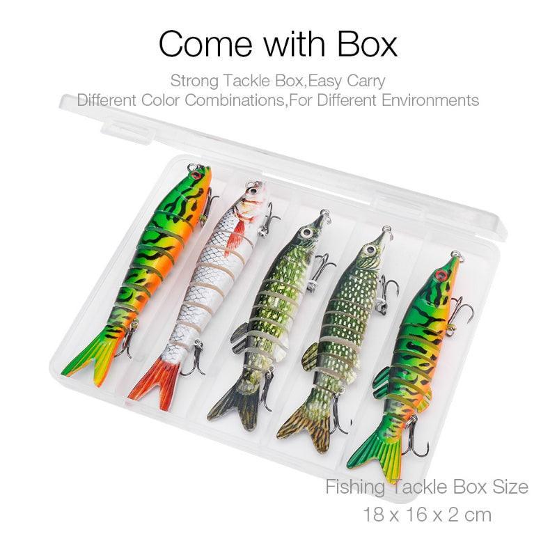Mix Swimbait Fish Lures-USA Fish Bait