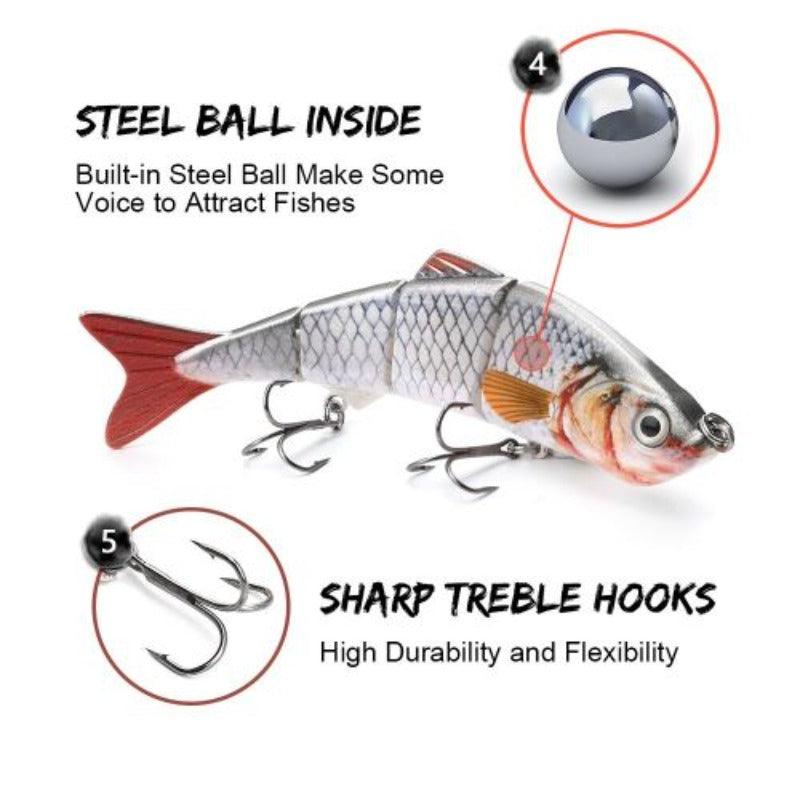 Swimbait Sinking Wobblers Lures-USA Fish Bait